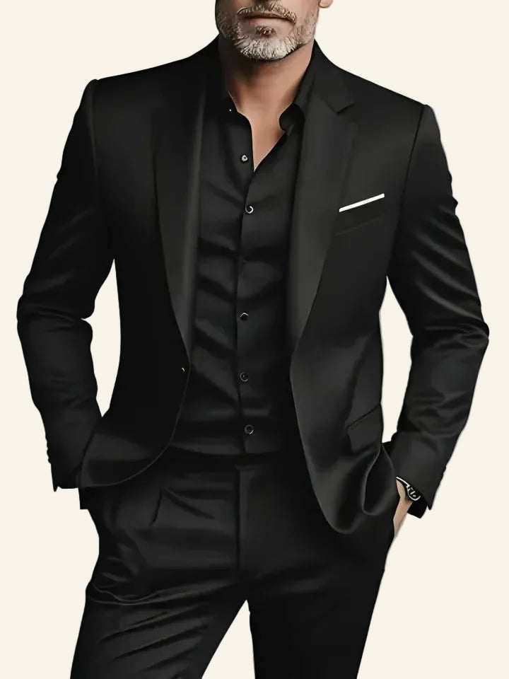 black suit  
