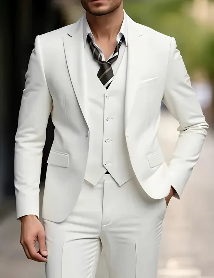 white suit  