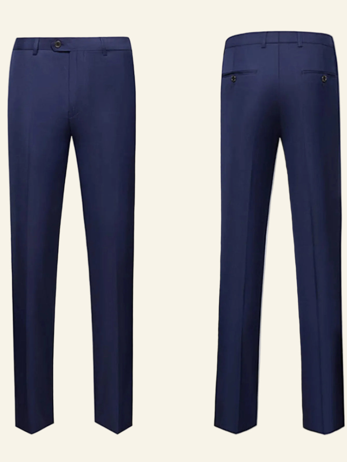 Elegant Men's Suit Sets- Slim Fit Tuxedo Set for Weddings & Formal Occasions, Black Suit